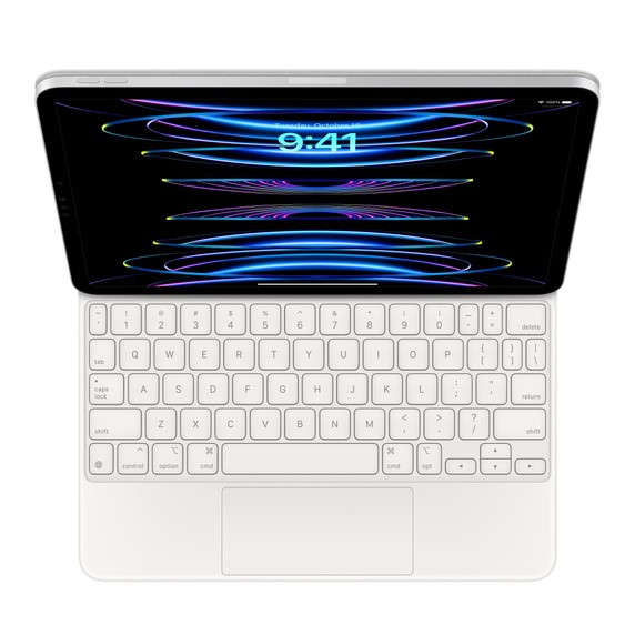 Apple 精妙鍵盤適用於11 吋iPad Pro (第 3 代) 及 iPad Air (第 5 代) - 美式英文 白色, , large image number 0